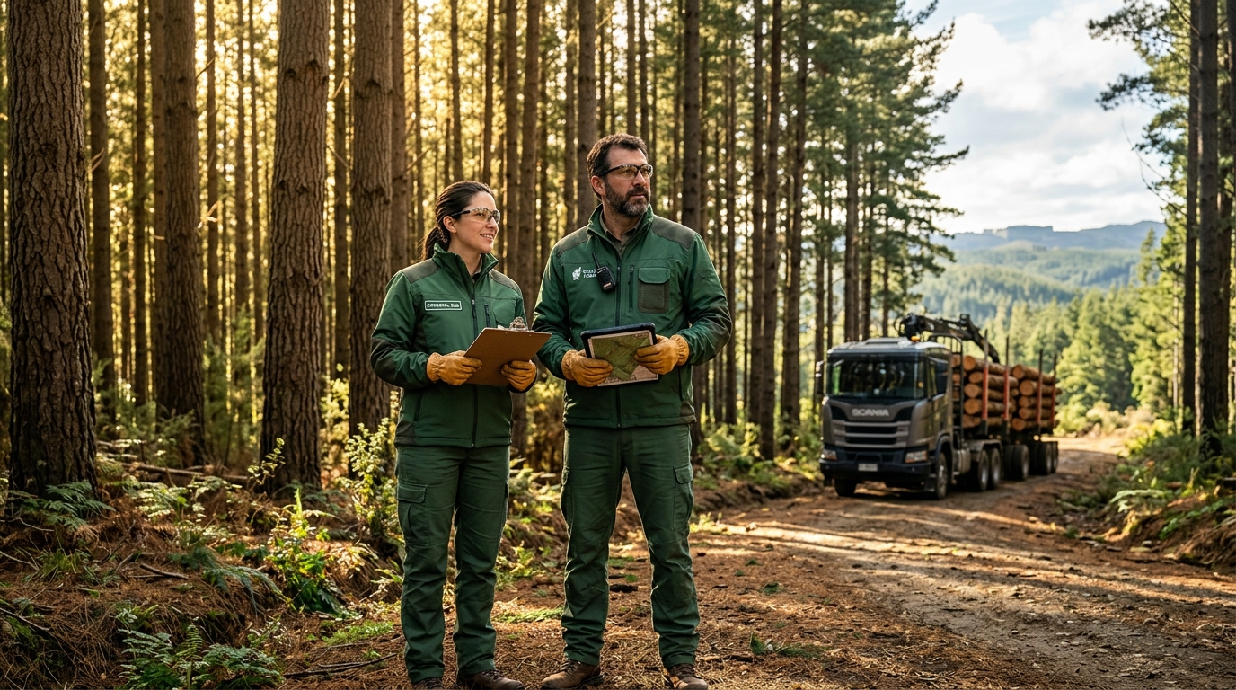 Personal y equipamiento de seguridad para Forestal y Agroindustria